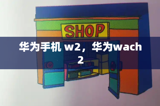 华为手机 w2，华为wach2-第1张图片-星选测评