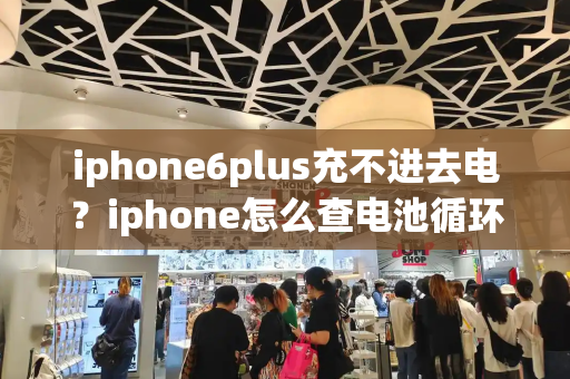 iphone6plus充不进去电？iphone怎么查电池循环次数