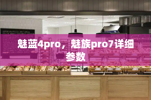 魅蓝4pro，魅族pro7详细参数-第1张图片-星选测评