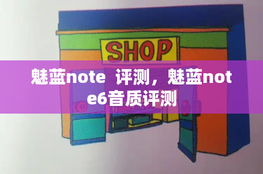 魅蓝note  评测，魅蓝note6音质评测-第1张图片-星选测评