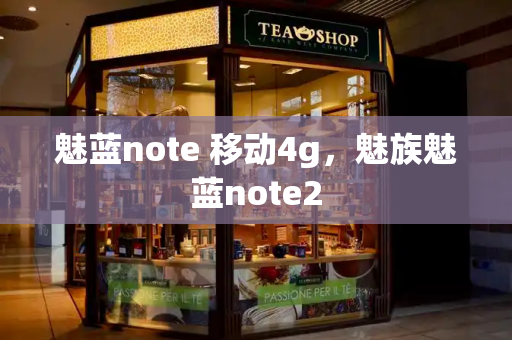 魅蓝note 移动4g，魅族魅蓝note2-第1张图片-星选测评