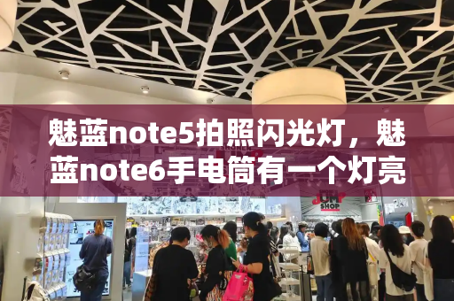 魅蓝note5拍照闪光灯，魅蓝note6手电筒有一个灯亮