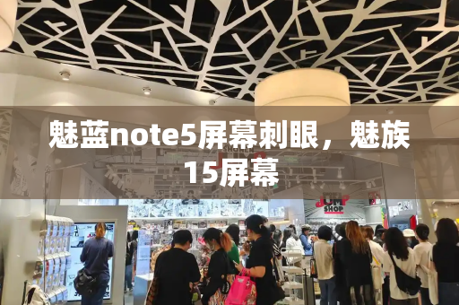 魅蓝note5屏幕刺眼，魅族15屏幕-第1张图片-星选测评