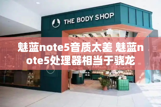 魅蓝note5音质太差 魅蓝note5处理器相当于骁龙-第1张图片-星选测评