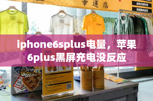 iphone6splus电量，苹果6plus黑屏充电没反应-第1张图片-星选测评