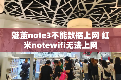 魅蓝note3不能数据上网 红米notewifi无法上网-第1张图片-星选测评