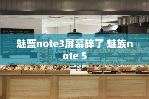 魅蓝note3屏幕碎了 魅族note 5-第1张图片-星选测评