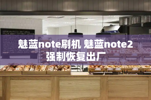 魅蓝note刷机 魅蓝note2强制恢复出厂-第1张图片-星选测评