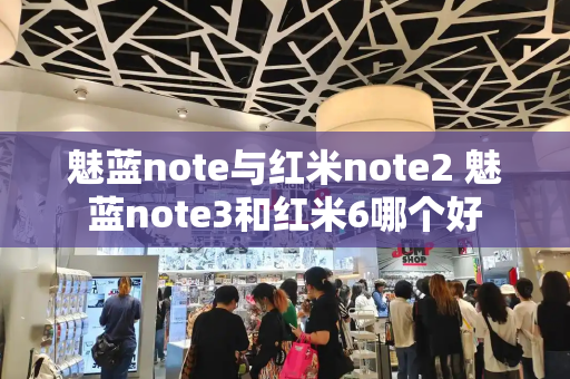 魅蓝note与红米note2 魅蓝note3和红米6哪个好-第1张图片-星选测评