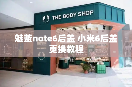 魅蓝note6后盖 小米6后盖更换教程