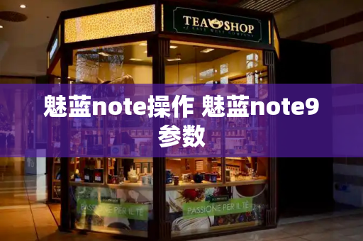 魅蓝note操作 魅蓝note9参数-第1张图片-星选测评