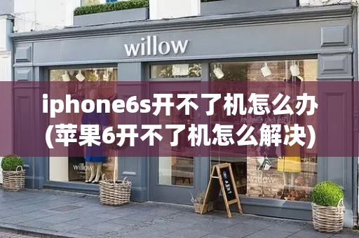 iphone6s开不了机怎么办(苹果6开不了机怎么解决)-第1张图片-星选测评