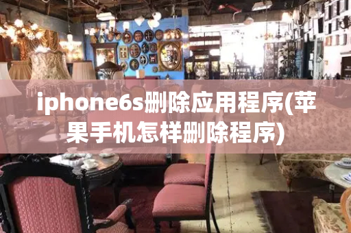 iphone6s删除应用程序(苹果手机怎样删除程序)