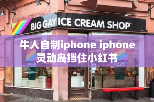 牛人自制iphone iphone灵动岛挡住小红书