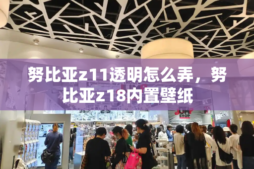 努比亚z11透明怎么弄，努比亚z18内置壁纸-第1张图片-星选测评