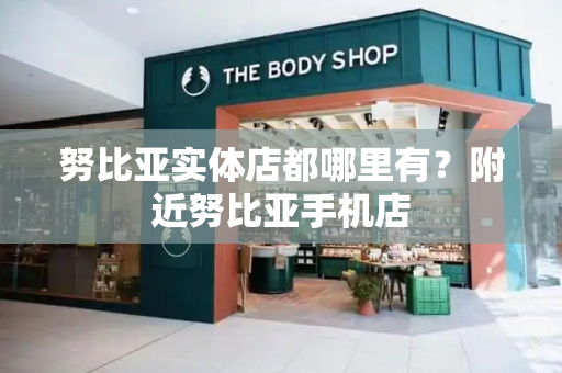 努比亚实体店都哪里有？附近努比亚手机店