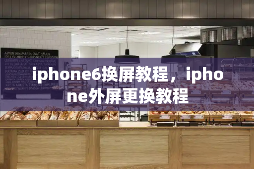 iphone6换屏教程，iphone外屏更换教程-第1张图片-星选测评