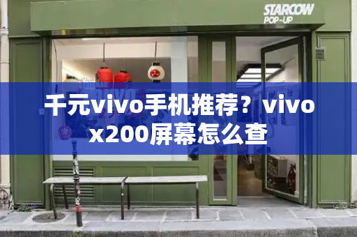 千元vivo手机推荐？vivox200屏幕怎么查-第1张图片-星选测评