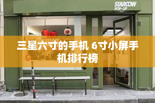 三星六寸的手机 6寸小屏手机排行榜-第1张图片-星选测评