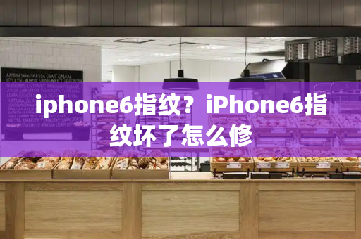 iphone6指纹？iPhone6指纹坏了怎么修-第1张图片-星选测评