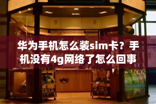 华为手机怎么装sim卡？手机没有4g网络了怎么回事-第1张图片-星选测评