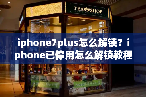 iphone7plus怎么解锁？iphone已停用怎么解锁教程-第1张图片-星选测评