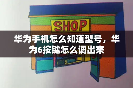 华为手机怎么知道型号，华为6按键怎么调出来-第1张图片-星选测评